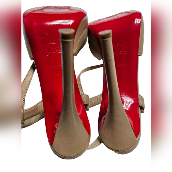 CHRISTIAN LOUBOUTIN HEELS SIZE 40 - Picture 8 of 13